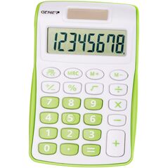 Genie Calculator GENIE Taschenrechner 120 G 8-stellig grün 11552887 4015468124966