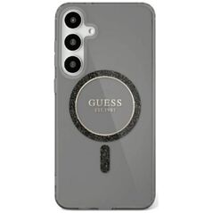 GUESS futerał do SAMSUNG S25 Ultra GUHMS25LHFGEREK (Magnetic IML Glitter Circle) czarny