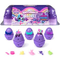 HATCHIMALS Alive playset Neon Rainbow Carton