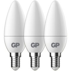 GP 1x3 GP Lighting LED B35 Candle E14, 4,9W (40W) 470lm GP 087823