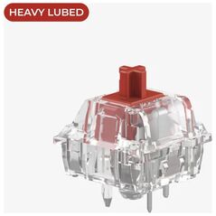 Glorious Glorious Fox Ultralight Switches, mechanisch, 5-Pin, linear, MX-Stem, 30g - lubed, 110 Stück