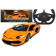 Auto R/C Lamborghini Aventador Rastar 1:14 Pomarańczowy Rastar