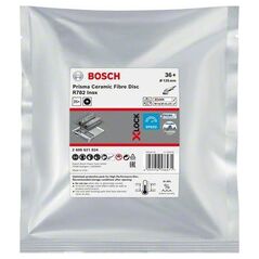 Bosch BOSCH FIBRA KRĄŻEK X-LOCK INOX 125 gr. 36 R782 /25szt. B2608621824