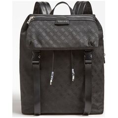 Guess Guess, Salameda, Polyester, Backpack, Black, Laptop Compartiment, Unisex Unisex