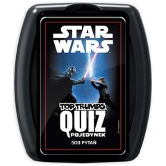 Winning Moves Gra Top Trumps Quiz Star Wars Pojedynek