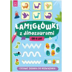 Aksjomat Łamigłówki z dinozaurami Ciek.zadania d/rozw.39341
