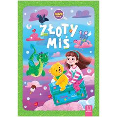 Aksjomat Złoty miś Duże litery Oprawa twarda 40638
