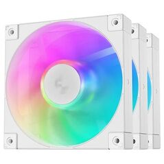 Deepcool R-FD12-BKAPN3-G ARGB-3 IN 1 Performance 120mm Fan White 3-Pack | Deepcool