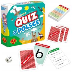 Quiz O Polsce kieszonkowa gra edukacyjna 28645