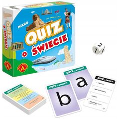 Quiz O świecie kieszonkowa gra edukacyjna 28706