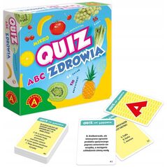 Quiz ABC Zdrowia kieszonkowa gra edukacyjna 28676