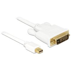 Kabel Delock DisplayPort Mini - DVI-D 1m biały (82641)