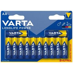 Varta Varta Batterie LONGLIFE Power AA NEU 12St. (8+4) 14103132 4008496067367