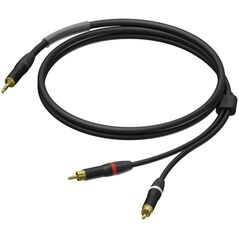 Καλώδιο Procab Καλώδιο PROCAB PRA711/3, 2x 3,5mm jack (M) στερεοφωνικό σε 2x RCA (M) (3m) 14265613 5414800000000