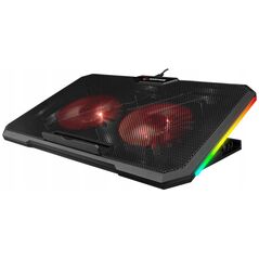Rampage AD-RC12 GameZone Podstawka chłodząca pod laptop 5-17" RGB regulowana