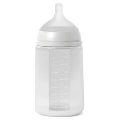 308073-BUTELKA SILIKONOWA 240ML/SX PRO    ŚREDNI PRZEPŁYW/TRANSPARENTNA/NEW ALL SILICONE