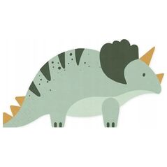 Party Deco Serwetki Triceratops 18x10cm 12szt