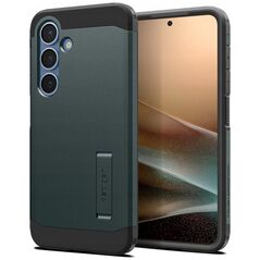 Etui Spigen Tough Armor MagSafe do        Samsung Galaxy S25 zielony