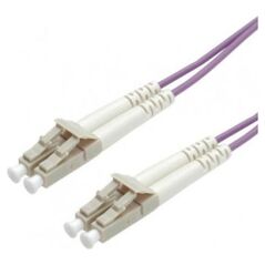 Value VALUE Patchcord światłowodowy 50/125um LC-LC OM4 20m fioletowy