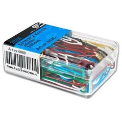 Victory Office Product Τριγωνικοί συνδετήρες 26mm VICTORY OFFICE PRODUCTS 66T263100-99 μείγμα χρωμάτων μεταλλικό σε πλαστικό δοχείο 100 τμχ 13774211 5904251060804