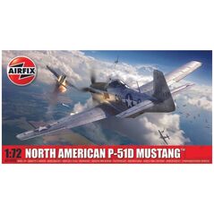 Model plastikowy North American P-51D Mustang 1/72 Airfix