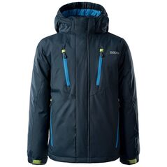 Brugi Dziecięca kurtka narciarska Brugi 1AHP zimowa snowboardowa granatowa r. 44 (164-170 cm)