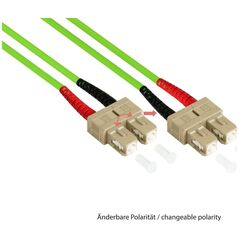 Alcasa Alcasa LW-805SC5 InfiniBand / Καλώδιο οπτικών ινών 5 m SC Πράσινο 13469541 4014619741427