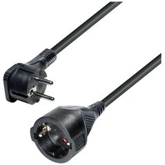 Brennenstuhl Καλώδιο Προέκτασης με Επίπεδο Φις 3m/ H05VV-F/ 3G1,5 Black (1168980030) (BNN1168980030) έως 12 άτοκες Δόσεις