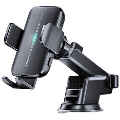 Joyroom Joyroom uchwyt samochodowy z ładowarką bezprzewodową 15W na kokpit deskę rozdzielczą czarny (JR-ZS245)
