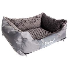 Bimbay Pokrowiec do kanapy Minky r.2 - 80x65cm szary-grafit