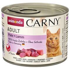 Animonda Cat Carny Adult smak: indyk, jagnięcina 200g