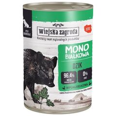 Wiejska Zagroda Wiejska Zagroda Monobiałkowa Dzik puszka 400g
