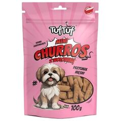BULT TUF TUF Przysmak Dla Psa Mini Churros z Wołowiną 100g
