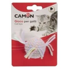 Camon Camon Cat Toy Piłeczka z włóczką i dzwonkiem
