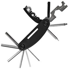 RockBros 16w1 Narzędzie wielofunkcyjne MultiTool do naprawy rowerów - czarne 16w1 Narzędzie wielofunkcyjne MultiTool do naprawy rowerów - czarne