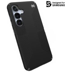 Speck Presidio2 Grip - Etui Samsung Galaxy S25 / S24 (Black/Slate Grey/White)