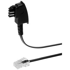 S-Impuls Router-Anschlusskabel TAE(F) auf RJ45, 6m (PIN 4+5 am RJ45-St) 13354530 4017538067876
