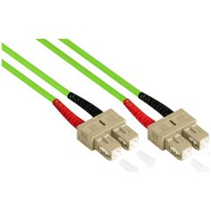 Alcasa Alcasa LW-8075SC5 InfiniBand / Καλώδιο οπτικών ινών 7,5 m SC Πράσινο 13395526 4014619741434