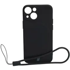 Bizon Case Silicone MagSafe Sq Apple iPhone 13 Mini black