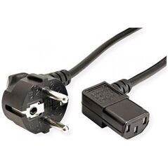 C-Tech καλώδιο C-TECH 220/230V ζεστό, φυσικό, VDE, 2m 13223133 8594125013752