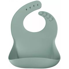 Σαλιάρα σιλικόνης MINIKOIOI MINIKOIOI BASICS, River Green, 101300008 13279665 8681176333288