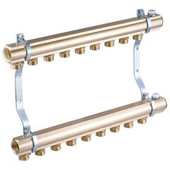 Perfexim Brass διανομέας 5 κυκλωμάτων 45mm PHA-102 5-κύκλωμα PN10 (45mm) [1/1] 13284291 5901880011566
