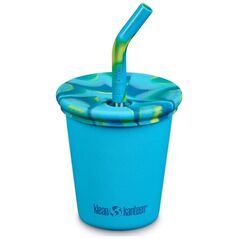 Klean Kanteen Kid Kanteen Kid Steel Cup (Kid Straw Καπάκι), 296ml/10oz, Χαβάης Ωκεανός 13301949 763332073974