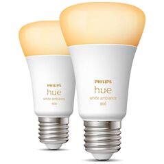 Philips Hue Żarówka E27 A60 6W WA BT 2-pak (929002489802)