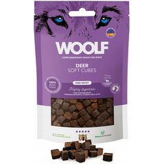 Woolf Soft Cubes Monoprotein Deer 100g