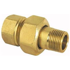 Valvex Śrubunek prosty 1/2" mosiężny 4912010