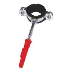 Gorgiel Uchwyt stalowy pojedynczy do rur 1 1/4" LIGHT z uszczelką 1031123150