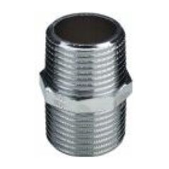 Viega Nypel gwint zewnętrzny brąz 1/2" chrom (447908)