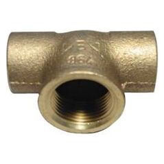 Viega Trójnik gwint wewnętrzny 18mm x 1/2" x 18mm brąz (103767)