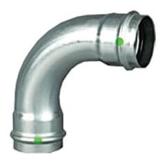 Viega Łuk 90° z SC Ø=22mm stal nierdzewna - 435653